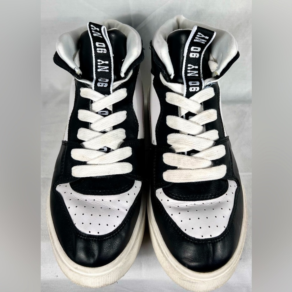 STEVE MADDEN Hoop Retro High-Top Sneakers